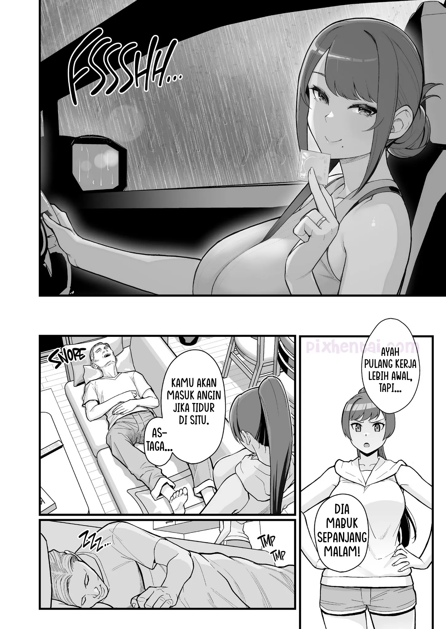 Komik hentai xxx manga sex bokep Hitozuma no Jitaku ni Hakuchuu Houmon Suru Hon 31